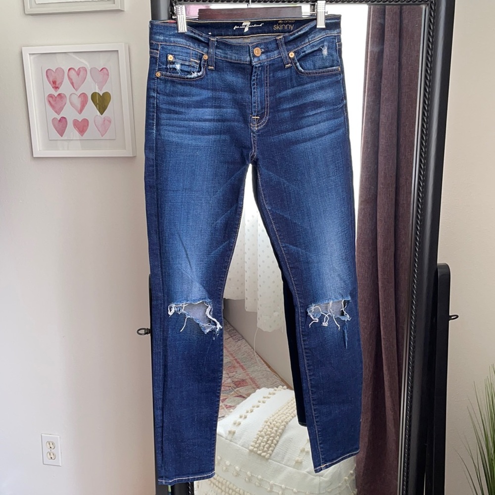 7 For All Mankind The Ankle Skinny